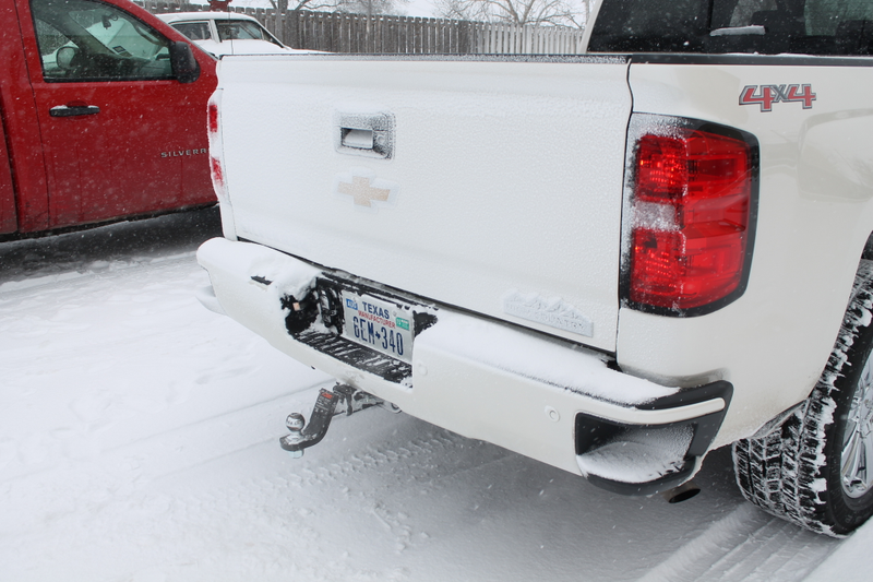 Illustration for article titled I Towed A Dodge Dart In Texas Snow With A Silverado 1500 And Didn't Die